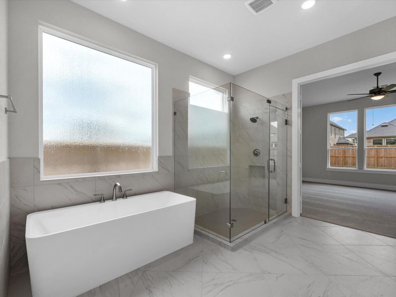 Furnished interior view inside a new home in Dunham Pointe, Cypress (Image 6).