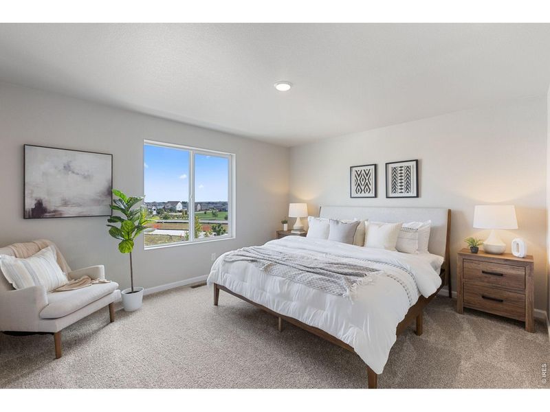Furnished interior view inside a new home in , Johnstown (Image 3).