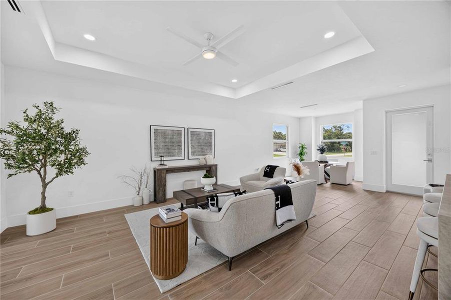 Furnished interior view inside a new home in , Port Charlotte (Image 9).