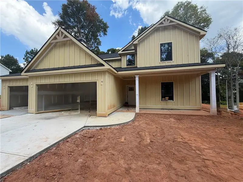 In-progress construction of a new home in , Jefferson, GA (Image 18).