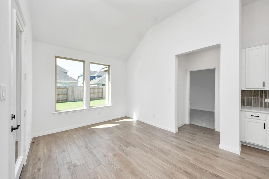 Spacious, unfurnished interior of a new home in 50' Traditional Homes at Elyson, Katy (Image 34). Spacious, unfurnished interior of a new home in 50' Traditional Homes at Elyson, Katy (Image 34).