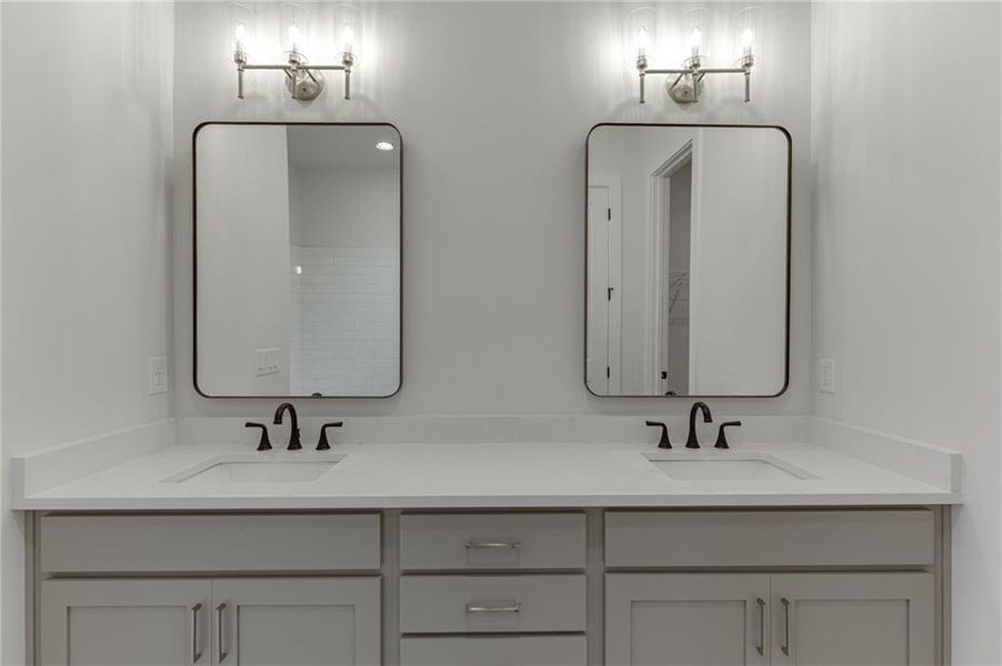 Furnished interior view inside a new home in , Cumming (Image 18).