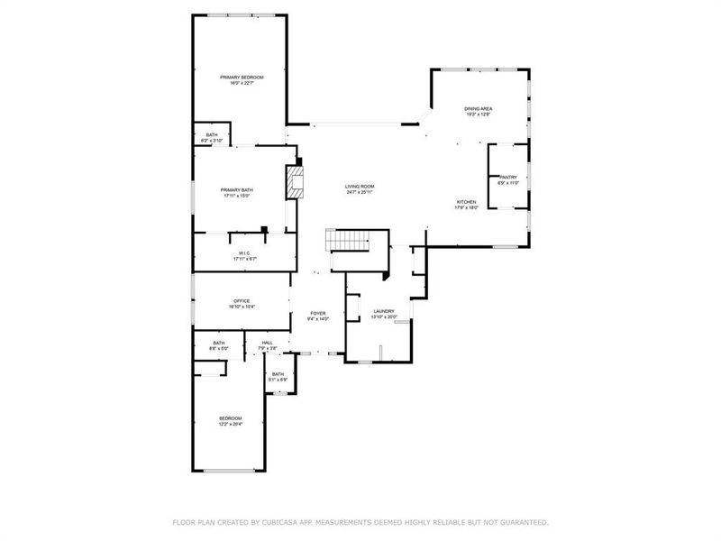 2D floor plan layout of this home in Pecan Square - Estates, Northlake, TX (Image 4).