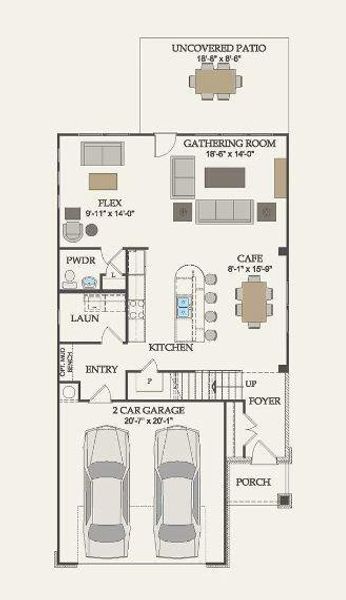 Pulte Homes, Nelson floor plan