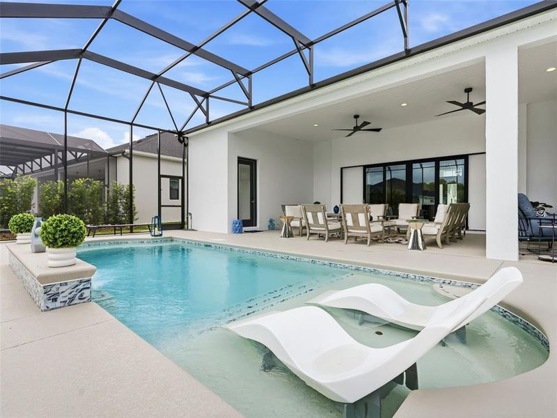Exterior details and patio area of a home in , The Villages (Image 36). Exterior details and patio area of a home in , The Villages (Image 36).