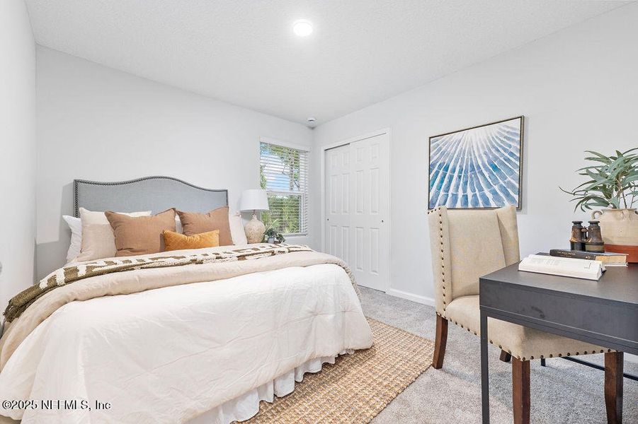 Furnished interior view inside a new home in , Jacksonville (Image 19). Furnished interior view inside a new home in , Jacksonville (Image 19).