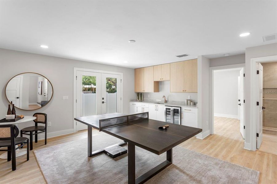 Furnished interior view inside a new home in , Tampa (Image 15).
