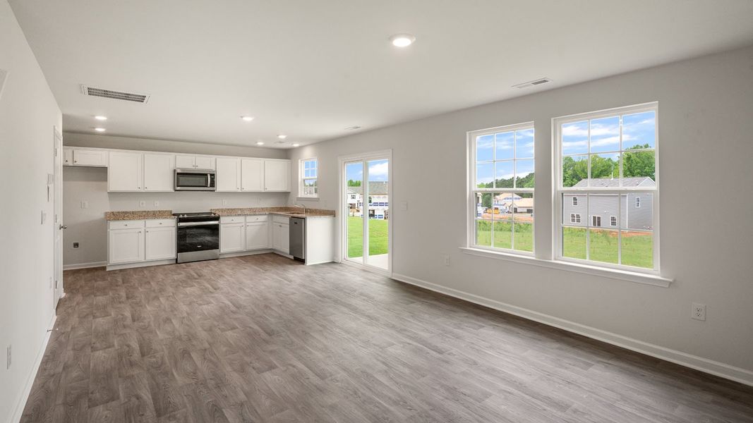 Spacious, unfurnished interior of a new home in Faircrest, Greensboro (Image 12). Spacious, unfurnished interior of a new home in Faircrest, Greensboro (Image 12).