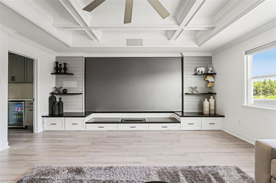 Furnished interior view inside a new home in Whispering Oaks Preserve, Wesley Chapel (Image 38).