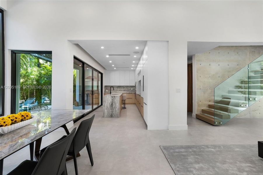 Furnished interior view inside a new home in , Miami (Image 12). Furnished interior view inside a new home in , Miami (Image 12).