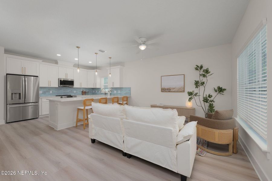 Furnished interior view inside a new home in , St. Augustine (Image 8).