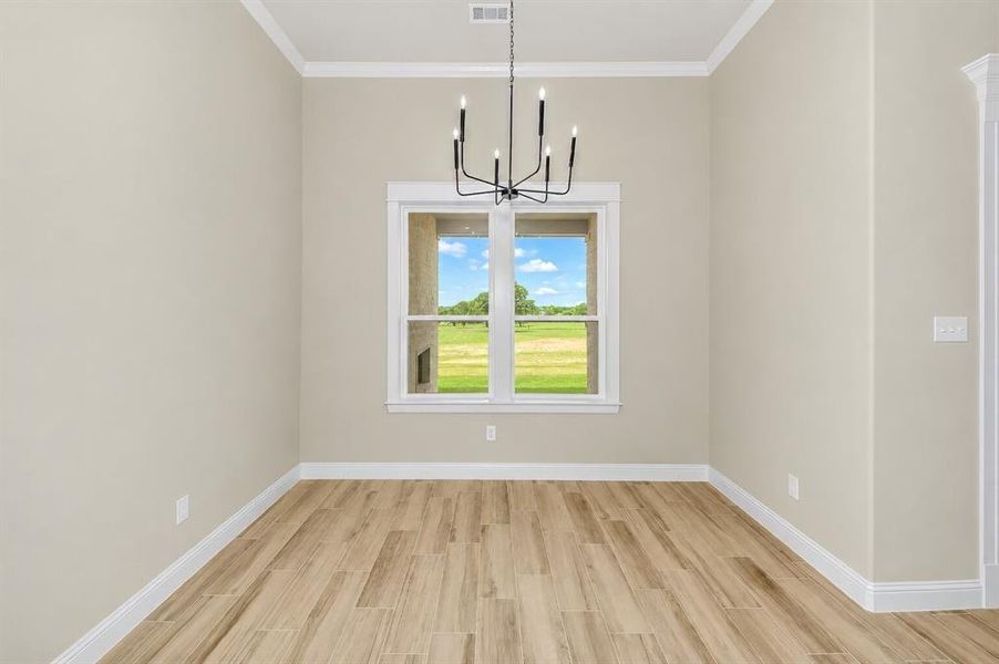 Spacious, unfurnished interior of a new home in , Poolville (Image 31).