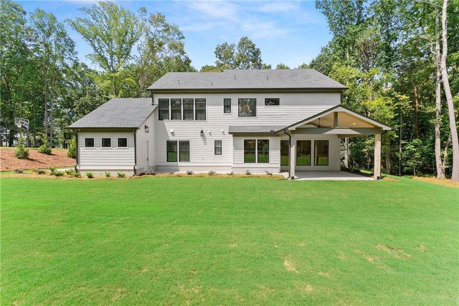 Exterior details and patio area of a home in , Cumming (Image 3).