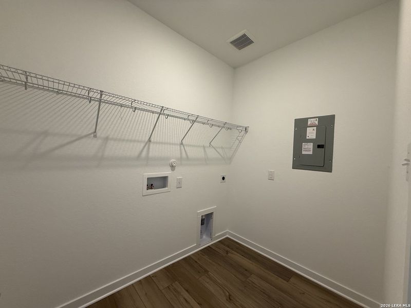 Spacious, unfurnished interior of a new home in The Wilder, Adkins (Image 28). Spacious, unfurnished interior of a new home in The Wilder, Adkins (Image 28).