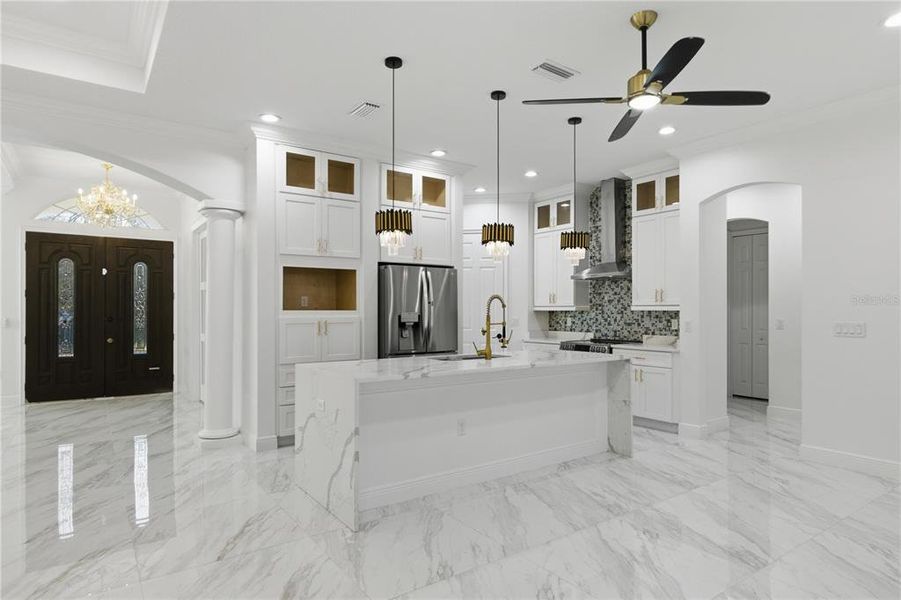 Furnished interior view inside a new home in , Ocala (Image 6).