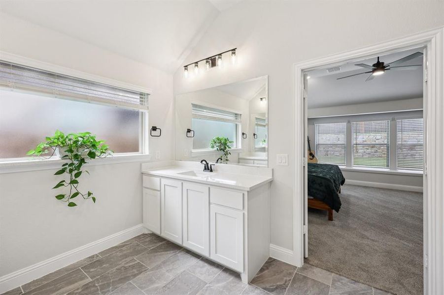 Furnished interior view inside a new home in Glenwood Meadows, Denton (Image 25).