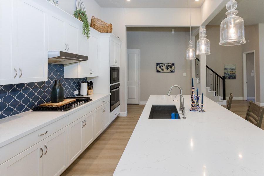 Furnished interior view inside a new home in Amira: Heritage Collection, Tomball (Image 12).