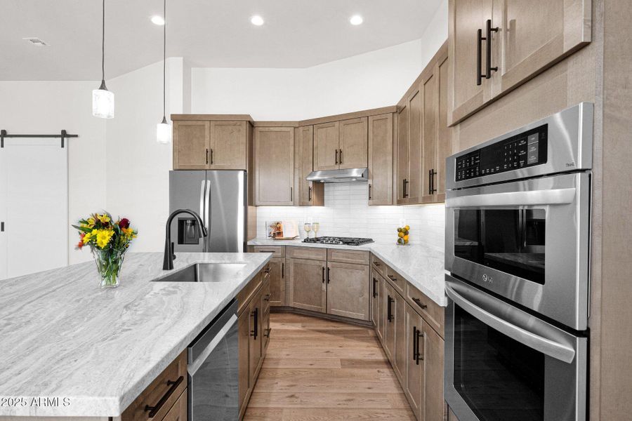 Quartzite Countertops Throughout