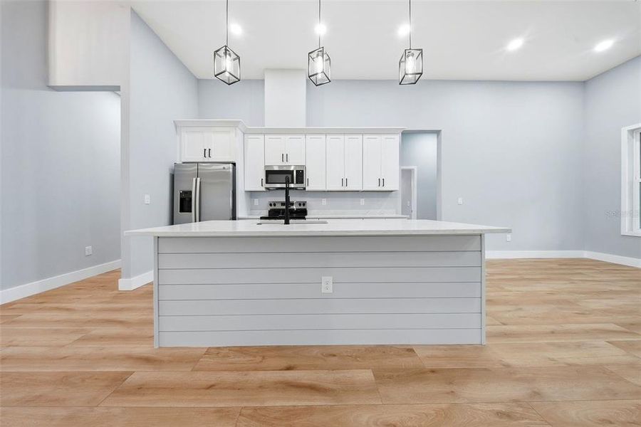 Furnished interior view inside a new home in , Punta Gorda (Image 15).