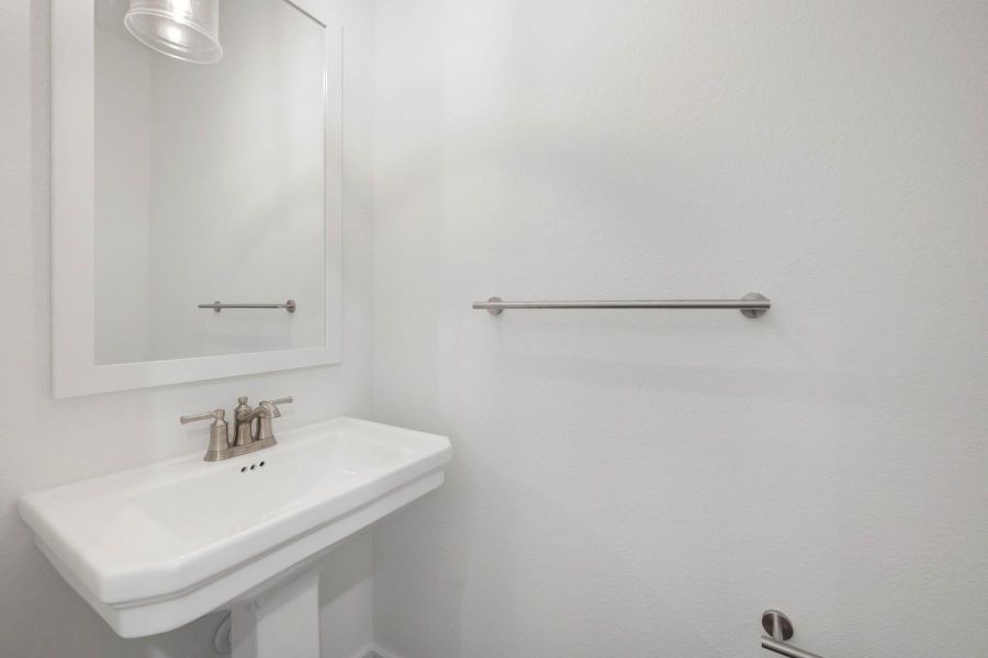 Half bath (*Photo not of actual home and used for illustration purposes only.)