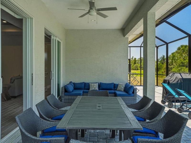 Exterior details and patio area of a home in , Rotonda West (Image 30). Exterior details and patio area of a home in , Rotonda West (Image 30).