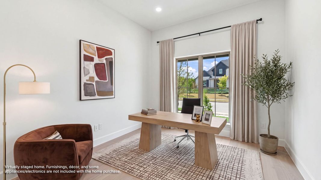 Furnished interior view inside a new home in Sonoma Verde, McLendon-Chisholm (Image 10).