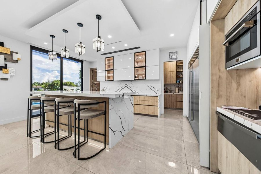 Furnished interior view inside a new home in , Lighthouse Point (Image 7).
