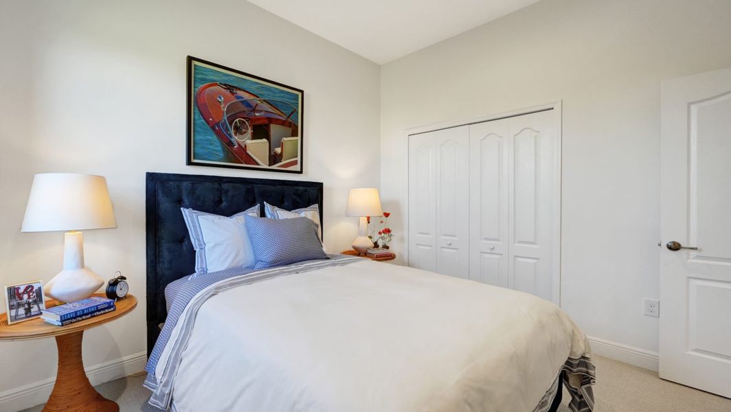 Representative furnished interior of a home built from the Sanibel 2 by Neal Communities in Boca Royale Golf & Country Club at Wellen Park, Englewood (Image 14).