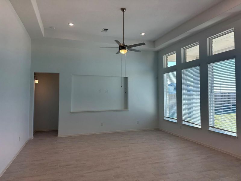 Spacious, unfurnished interior of a new home in Rates starting as low as, Iowa Colony (Image 17).