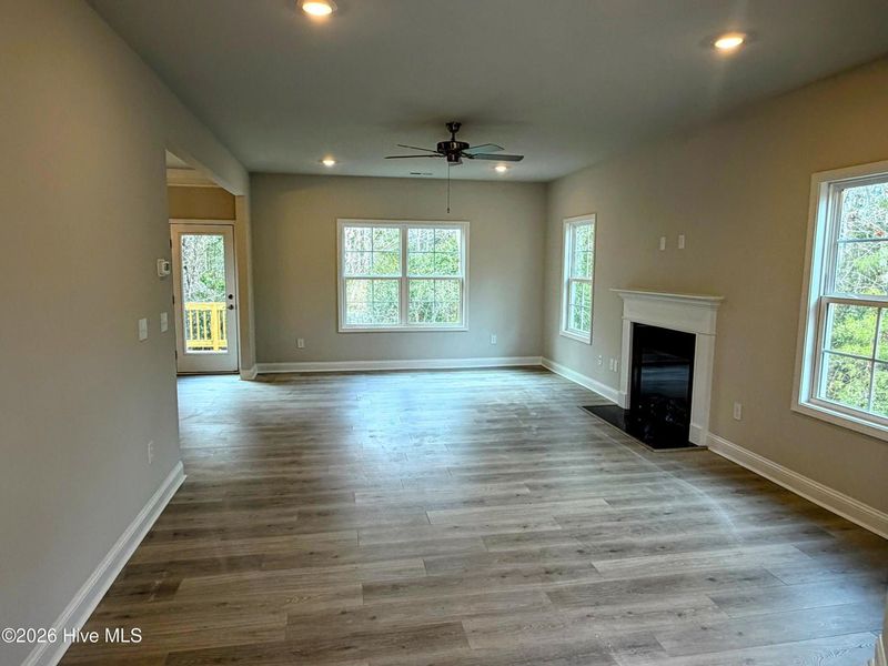 Spacious, unfurnished interior of a new home in Rutledge, Shallotte (Image 5). Spacious, unfurnished interior of a new home in Rutledge, Shallotte (Image 5).