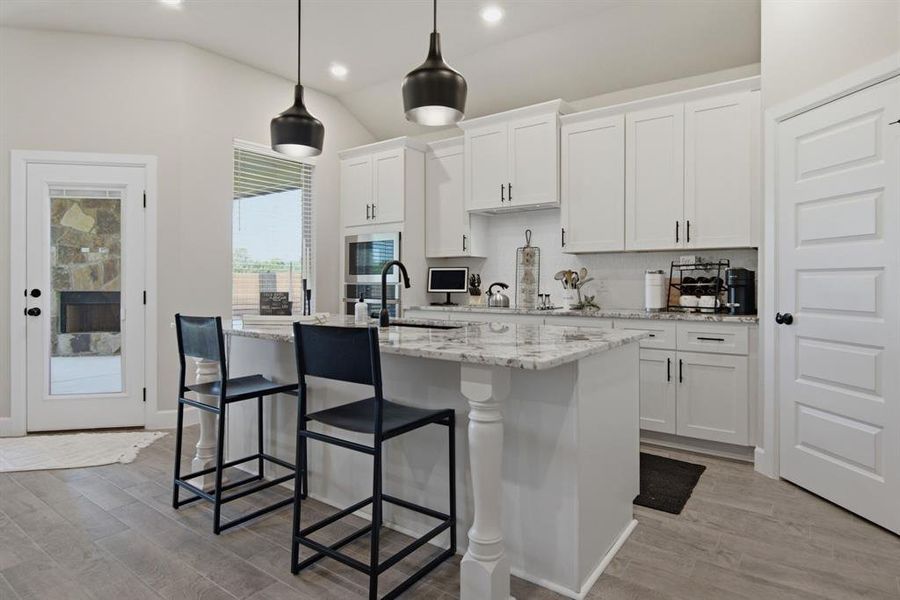 Furnished interior view inside a new home in , Burleson (Image 13).