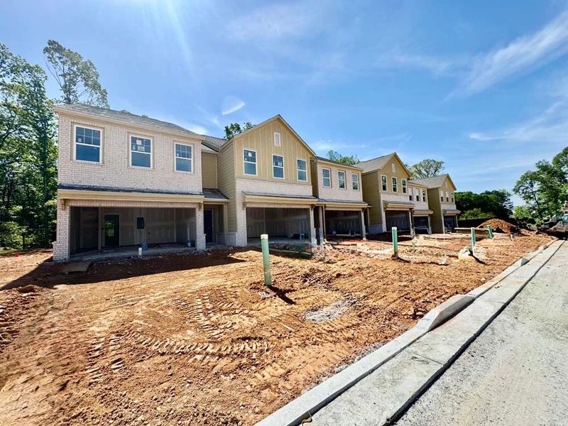 Streetscape Construction Progress