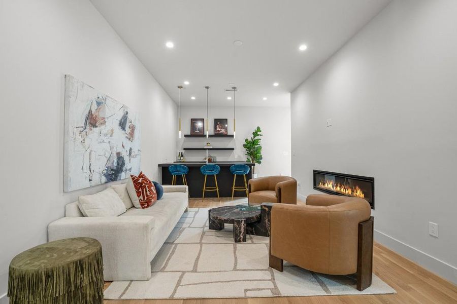 Furnished interior view inside a new home in , Decatur (Image 51).