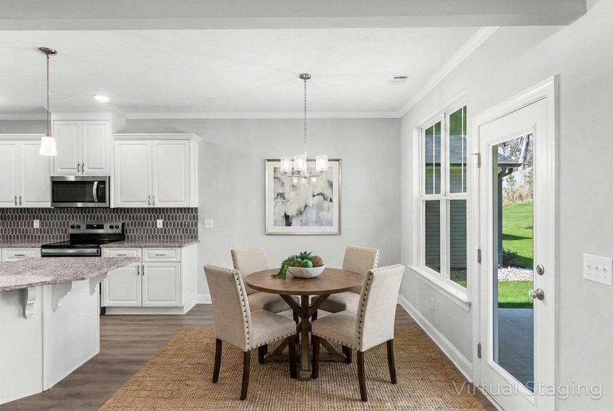 Furnished interior view inside a new home in Forrest Bluff, North Augusta (Image 8). Furnished interior view inside a new home in Forrest Bluff, North Augusta (Image 8).