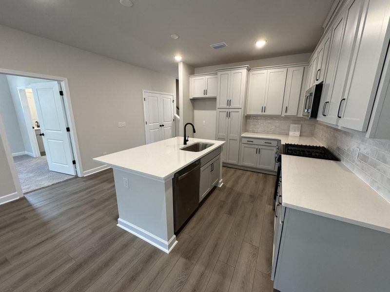 Furnished interior view inside a new home in , Summerville (Image 6). Furnished interior view inside a new home in , Summerville (Image 6).