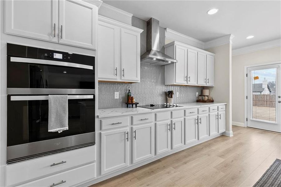 Furnished interior view inside a new home in Laurel Cove, Hoschton (Image 26).