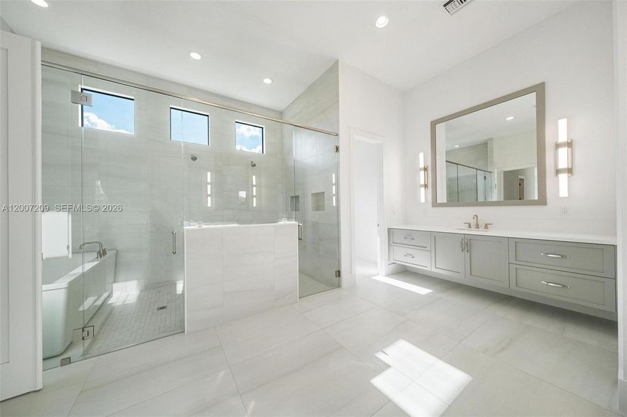 Furnished interior view inside a new home in Flamingo Ranch Estates, Davie (Image 19).