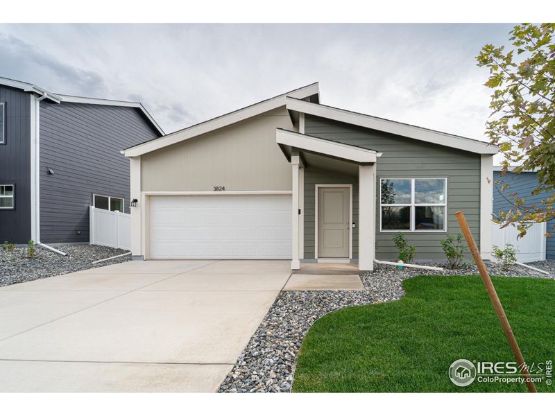 Exterior details and patio area of a home in Liberty Draw, Evans (Image 2). Exterior details and patio area of a home in Liberty Draw, Evans (Image 2).