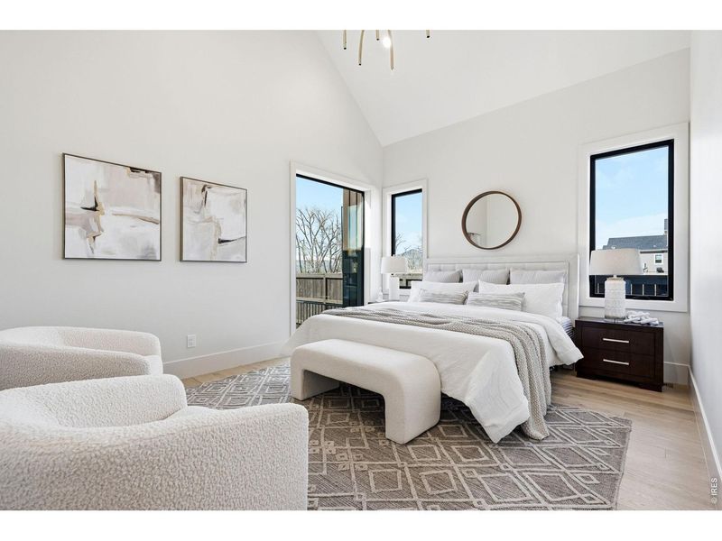 Furnished interior view inside a new home in , Superior (Image 10).