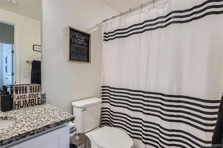 Furnished interior view inside a new home in Stonegate Townhomes, Parker (Image 9).