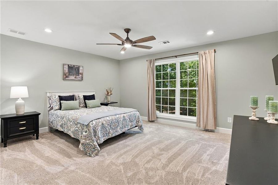 Furnished interior view inside a new home in , Auburn (Image 42).