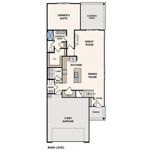 2D floor plan layout of this home in The Preserve at Camden Woods, Kingsland, GA (Image 2). 2D floor plan layout of this home in The Preserve at Camden Woods, Kingsland, GA (Image 2).