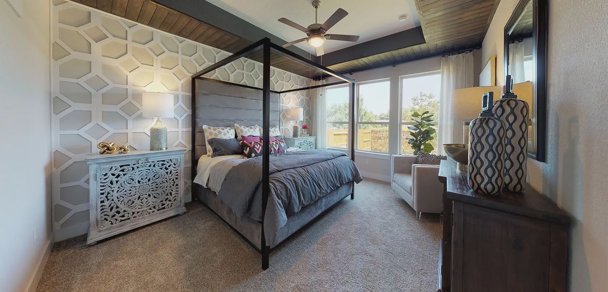 Representative furnished interior of a home built from the Gifford by Chesmar Homes in Meyer Ranch, New Braunfels (Image 6). Representative furnished interior of a home built from the Gifford by Chesmar Homes in Meyer Ranch, New Braunfels (Image 6).