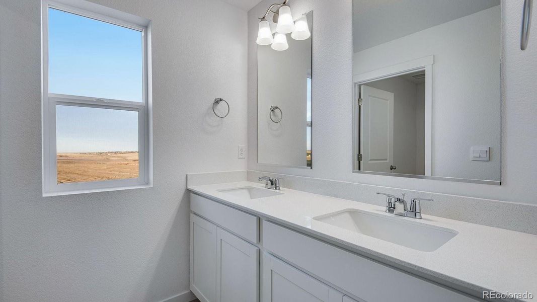 Furnished interior view inside a new home in Spring Valley Ranch, Elizabeth (Image 19).