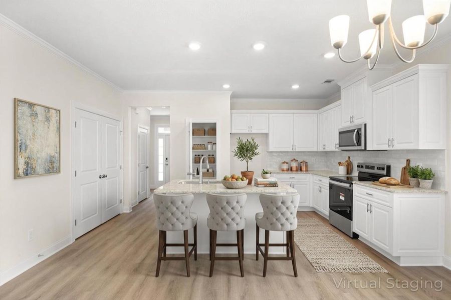 Furnished interior view inside a new home in Windsor, North Augusta (Image 14).