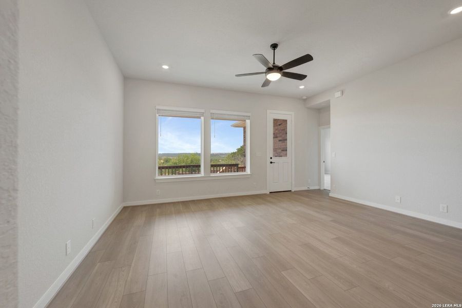 Spacious, unfurnished interior of a new home in Mayfair - Select Classic Series, New Braunfels (Image 14). Spacious, unfurnished interior of a new home in Mayfair - Select Classic Series, New Braunfels (Image 14).