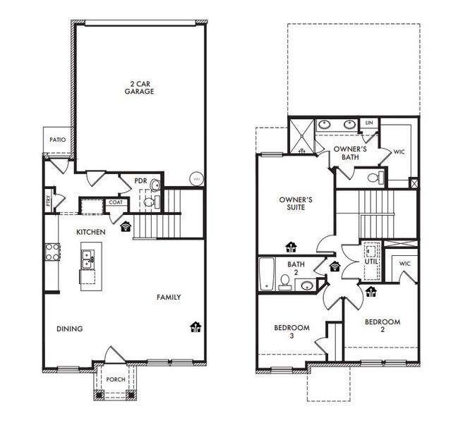 2D floor plan layout of this home in Sanger Circle, Sanger, TX (Image 3). 2D floor plan layout of this home in Sanger Circle, Sanger, TX (Image 3).