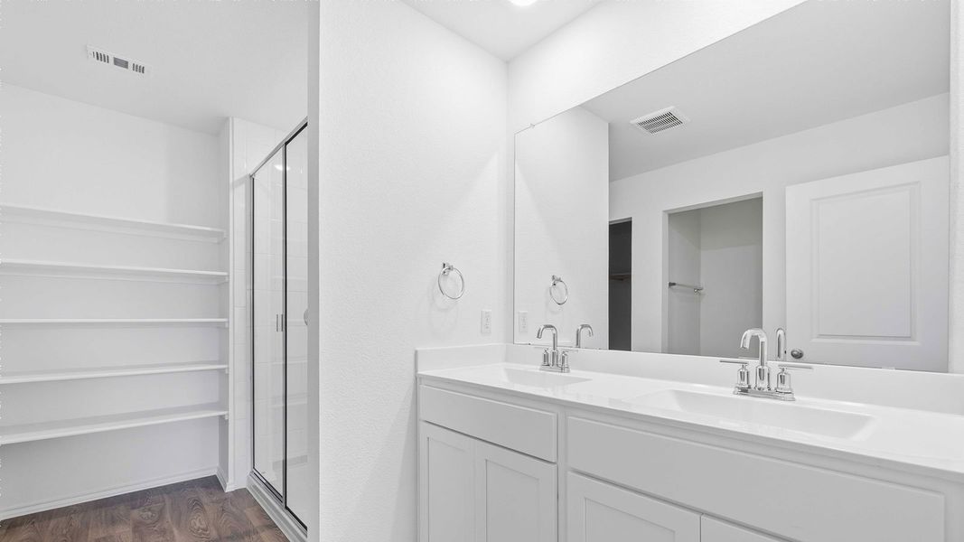 Furnished interior view inside a new home in Palomino, Manor (Image 8).