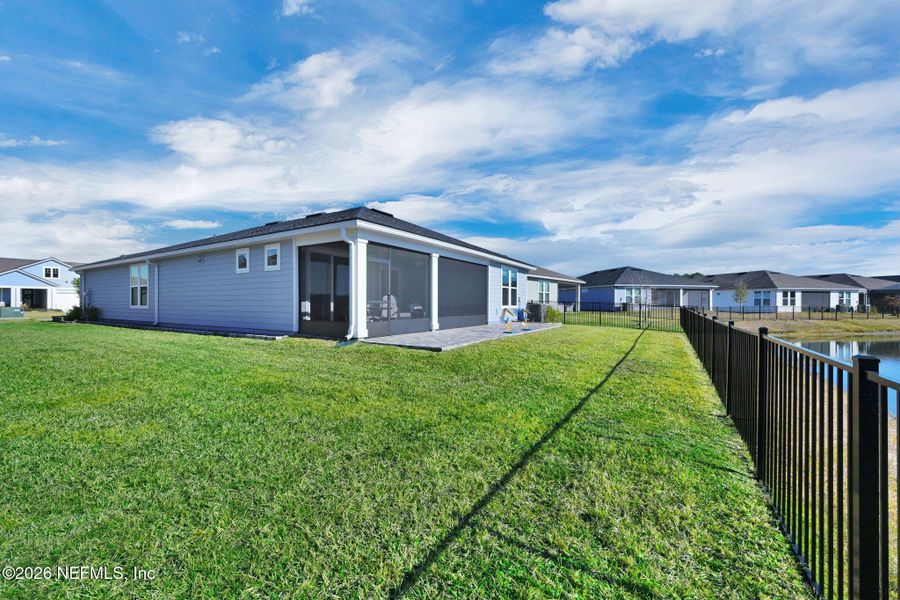 Exterior details and patio area of a home in , St. Augustine (Image 28).