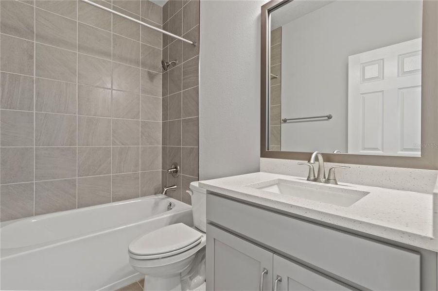 Furnished interior view inside a new home in , Parrish (Image 15).